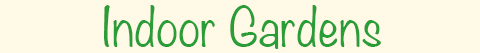 Indoor Gardens Logo